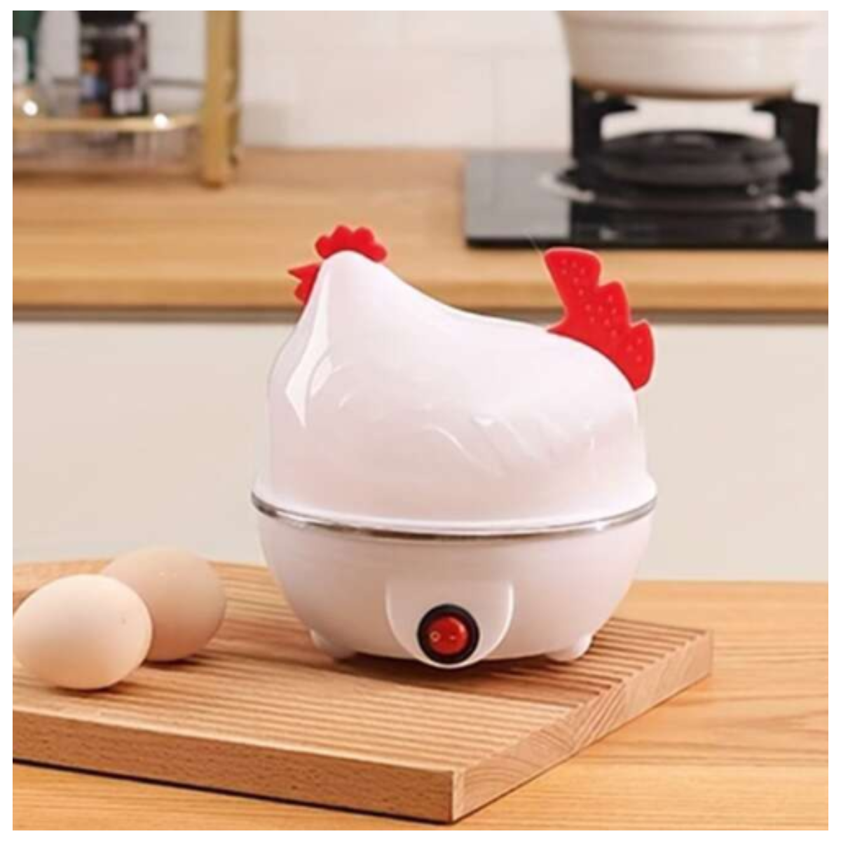 Olla de Huevos Eléctrica Gallina Blanca